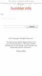 Mobile Screenshot of humbler.info